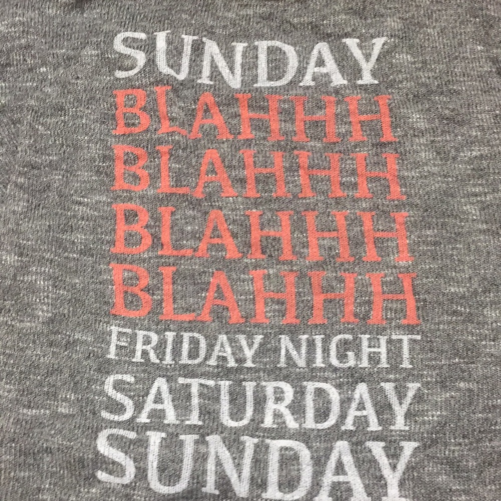 Weekday & Weekend graphic Sweater